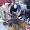 Foundation stone laid of Sharda Temple & Centre at LoC Teetwal Kashmir