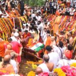 सनातन धर्म के सूर्य ब्रम्हलीन शंकराचार्य जी को लाखों भक्तों के मध्य विधि-विधान से दी गयी भू-समाधि