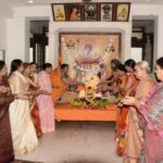 आध्यात्मिक उत्थान मंडल काशी की महिलाओं द्वारा ब्रम्हलीन जगद्गुरु शंकराचार्य स्वामी स्वरूपानंद जी को श्रद्धांजलि