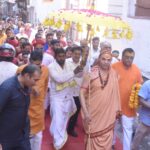पूज्य शंकराचार्य अविमुक्तेश्वरानंद जी का हुआ काशी में शुभागमन, नगर मे हुआ भव्य स्वागत