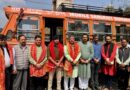The world’s first mobile Sanskrit Gurukul (Mobile Sanskrit Gurukul) conducted free Sanskrit classes outside Press Club Jammu