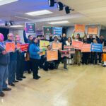500 American Hindus Protest at Rana Regan Center in Carol Stream (Chicago Suburb), IL